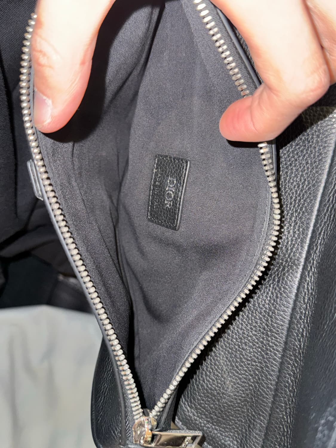 디올 남성 새들백 블랙 상품이미지5