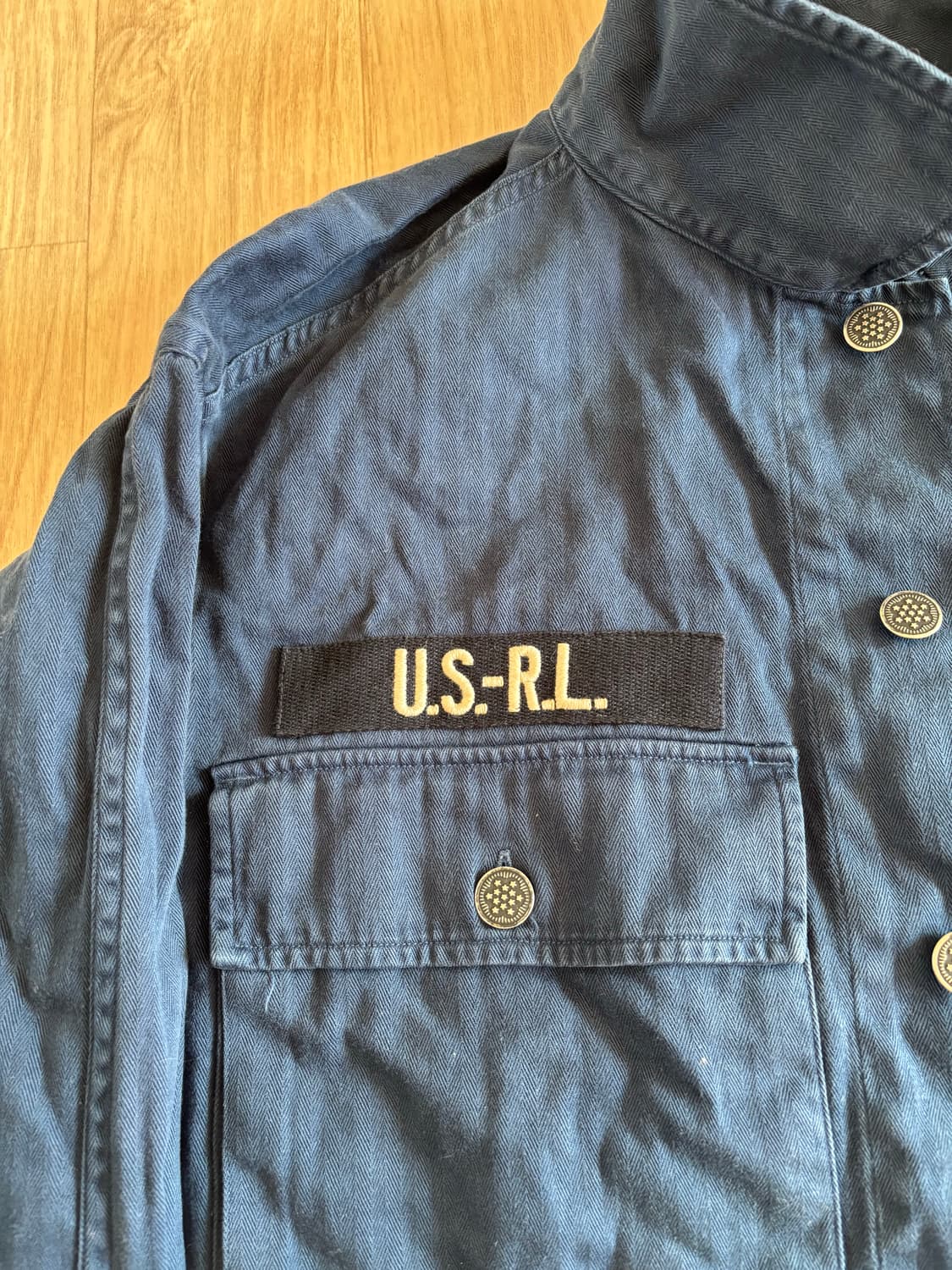 폴로 랄프로렌 hbt navy overshirt 상품이미지4