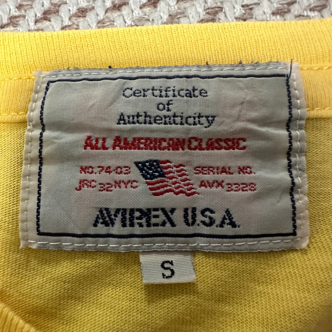 AVIREX t-shirt 상품이미지4