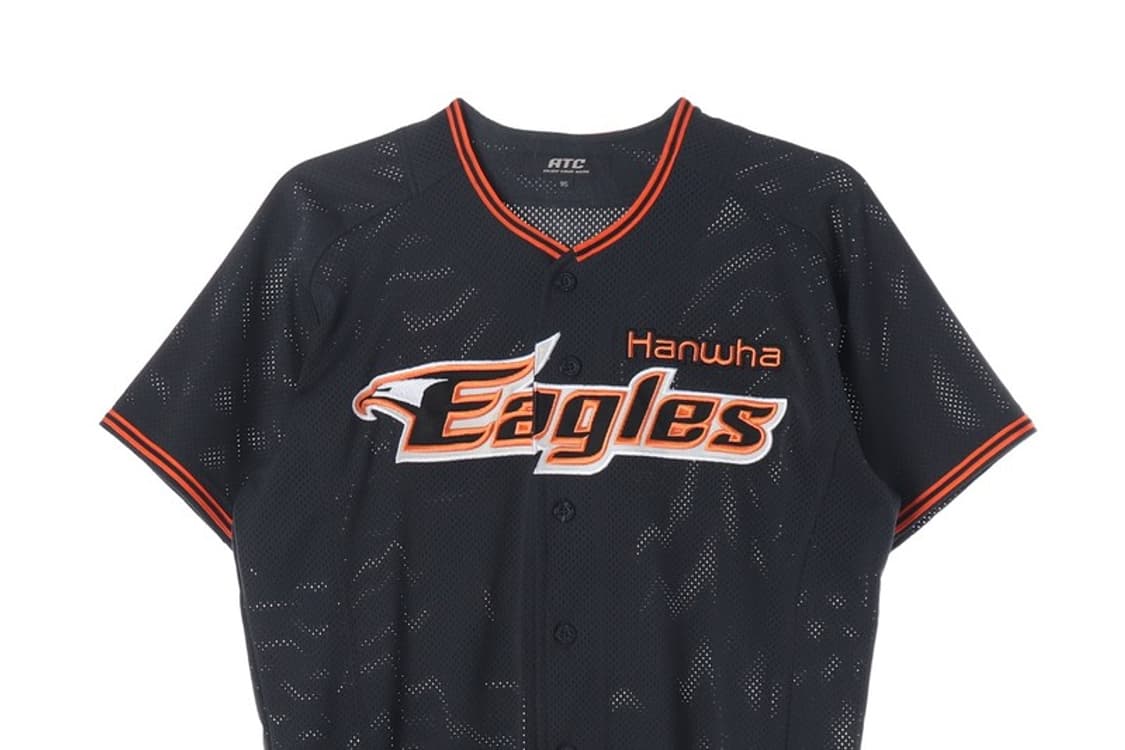 ATC 한화 이글스 레트로 메쉬 야구 저지 M 상품이미지3