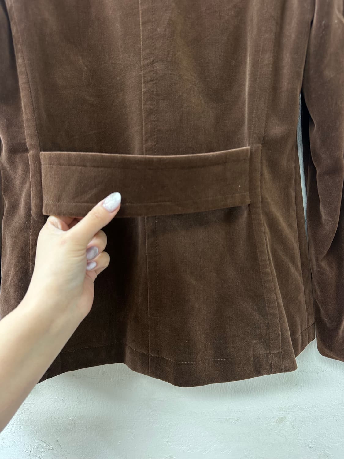 드라이완료 Burberry 버버리 Blue Label 코듀로이 더블 재킷 상품이미지7