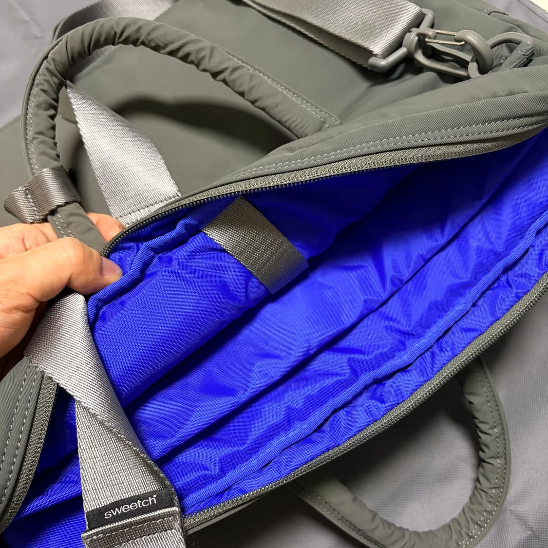 스위치 시티보이 슬림 브리프케이스 스톤그레이 상품이미지4