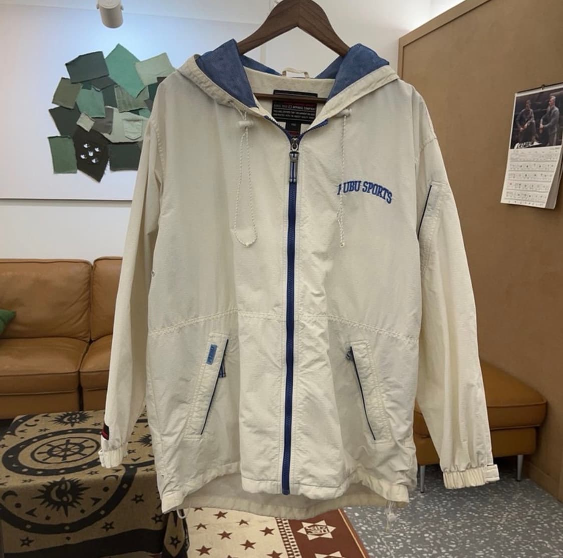 푸부 올드스쿨 빈티지무드 바람막이 자켓  상품이미지1