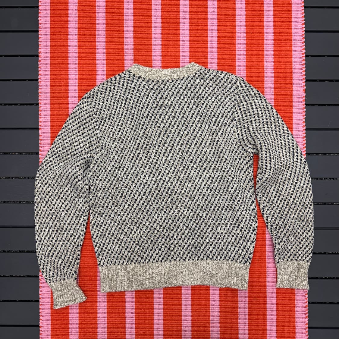 제이 스캇 알렉산더 버드아이 패턴 니트 (XL)  상품이미지4