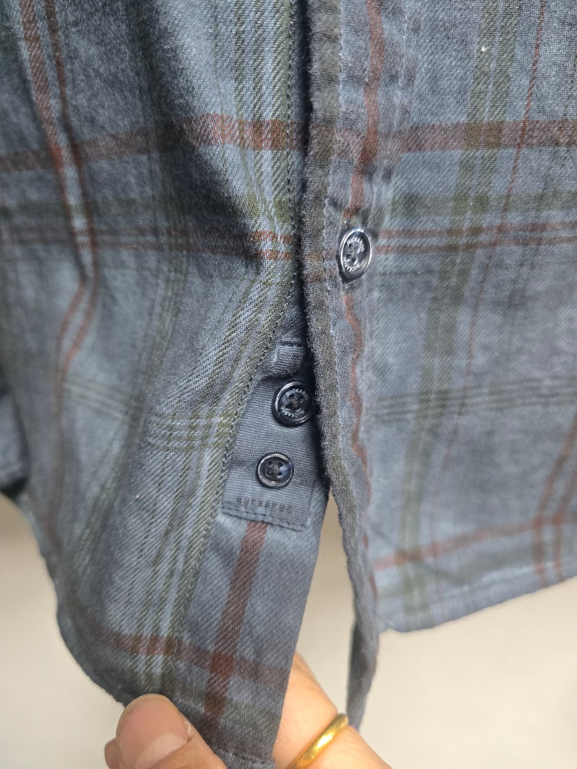 버커루 가머트다잉 셔츠 M 상품이미지2