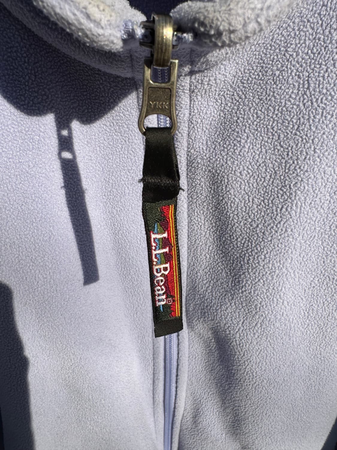 90s-00s 엘엘빈 라벤더 후리스 상품이미지5