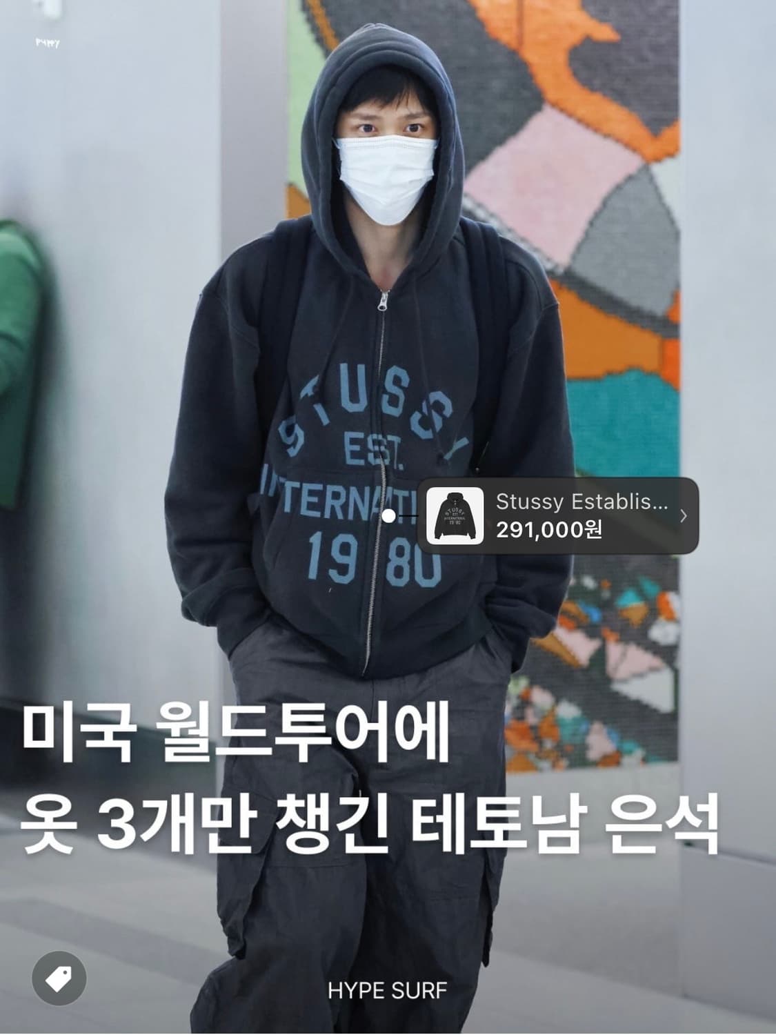 스투시 이스테블리시드 집 후드  상품이미지2