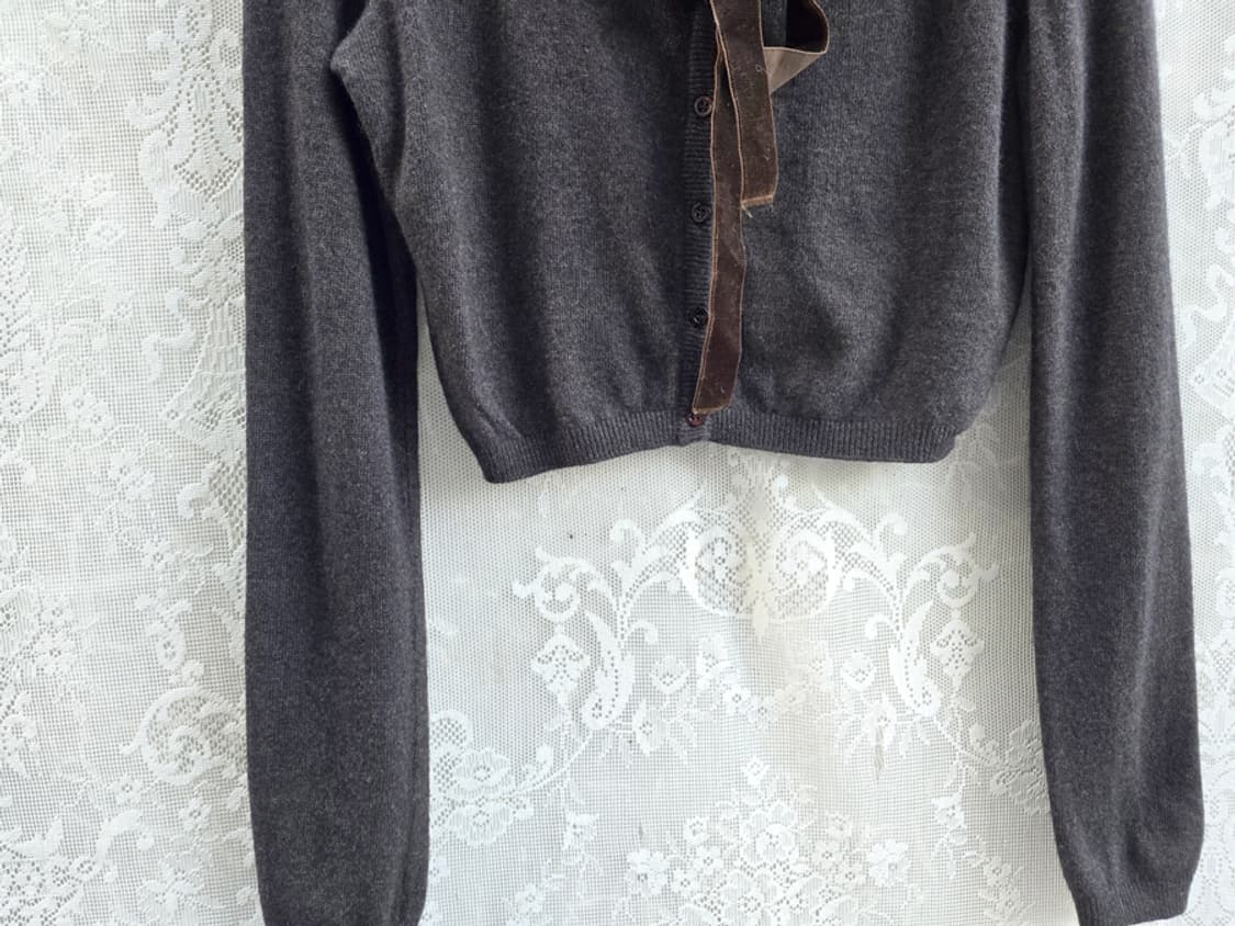 모스키노 크롭 가디건 (made in italy) 상품이미지3