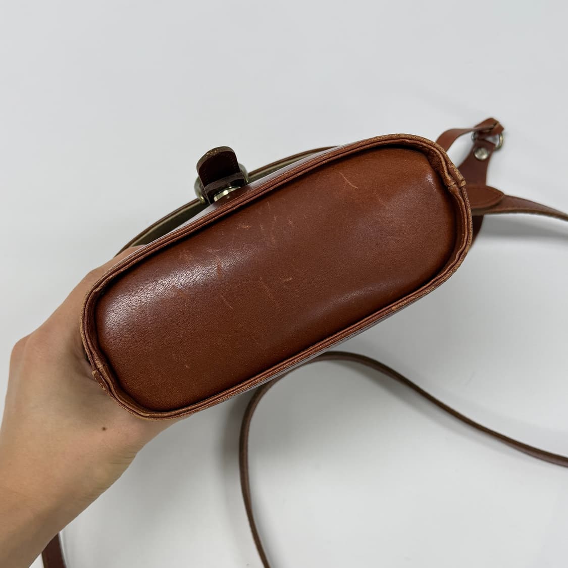 Margaret Howell saddle leather bag 상품이미지4