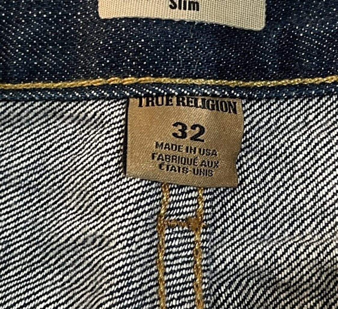 트루릴리전 청바지 데님청바지 데님팬츠 32인치 상품이미지7