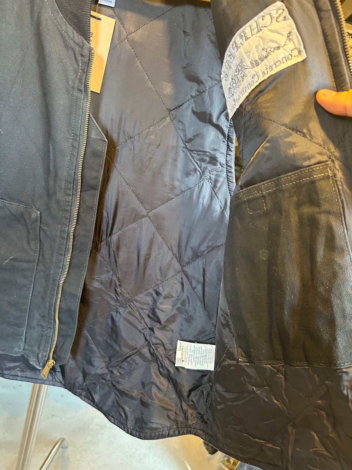 칼하트 퀄팅 라이닝 컨버스 워크 베스트 상품이미지7