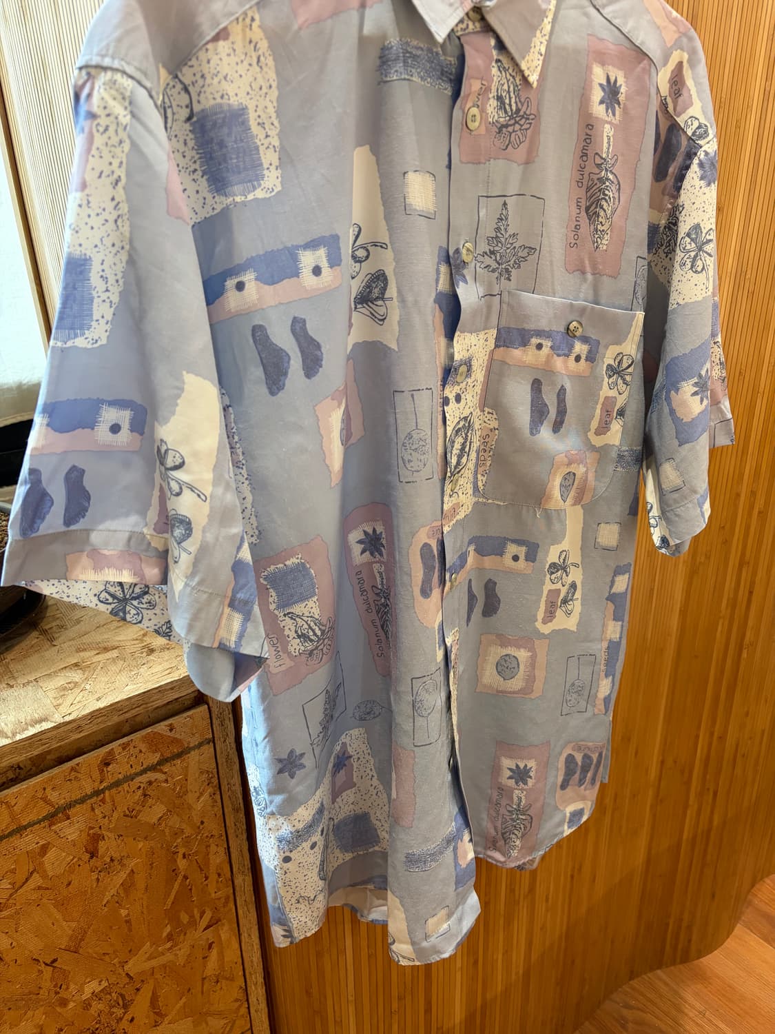 80s CLUB D'AMINGO Pattern Shirt 상품이미지1