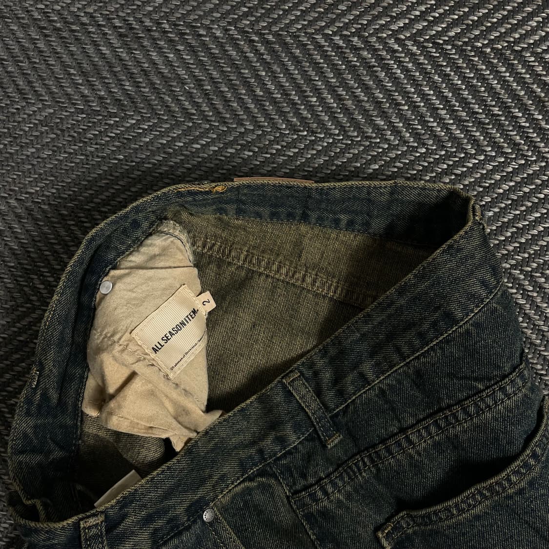 디미트리블랙 벌룬핏 워싱 데님 팬츠 y 4596 상품이미지6