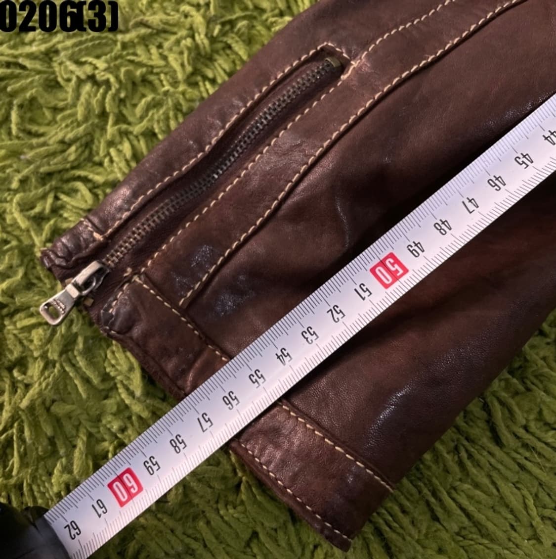 코모도스퀘어 레더 자켓 상품이미지9