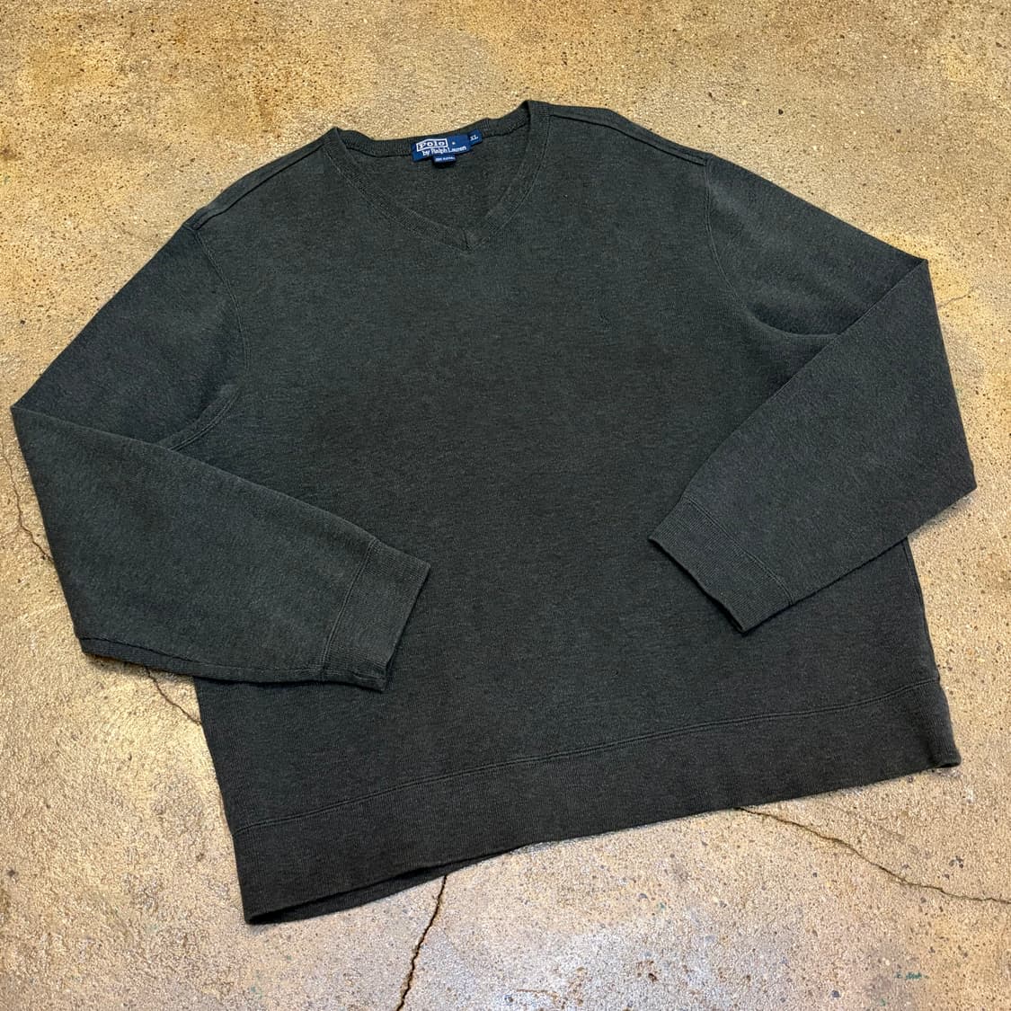 00s 미국 빈티지 폴로랄프로렌 브이넥 맨투맨 상품이미지2