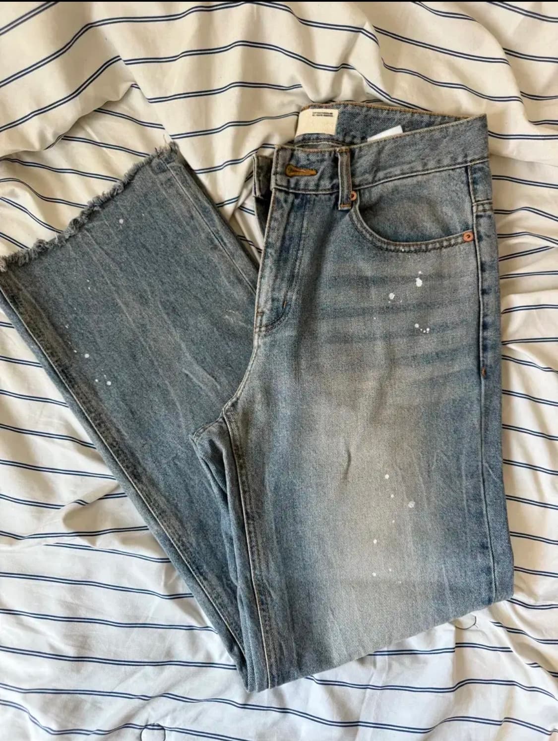 [페이탈리즘] #0237 trabus paint jeans 46 상품이미지1