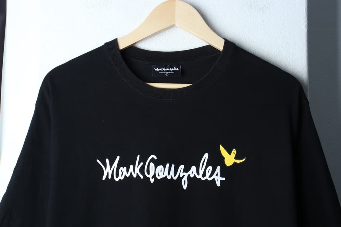 (L-XL) 마크곤잘레스 반팔 티셔츠 레터링 블랙 올드스쿨-7B68 상품이미지3