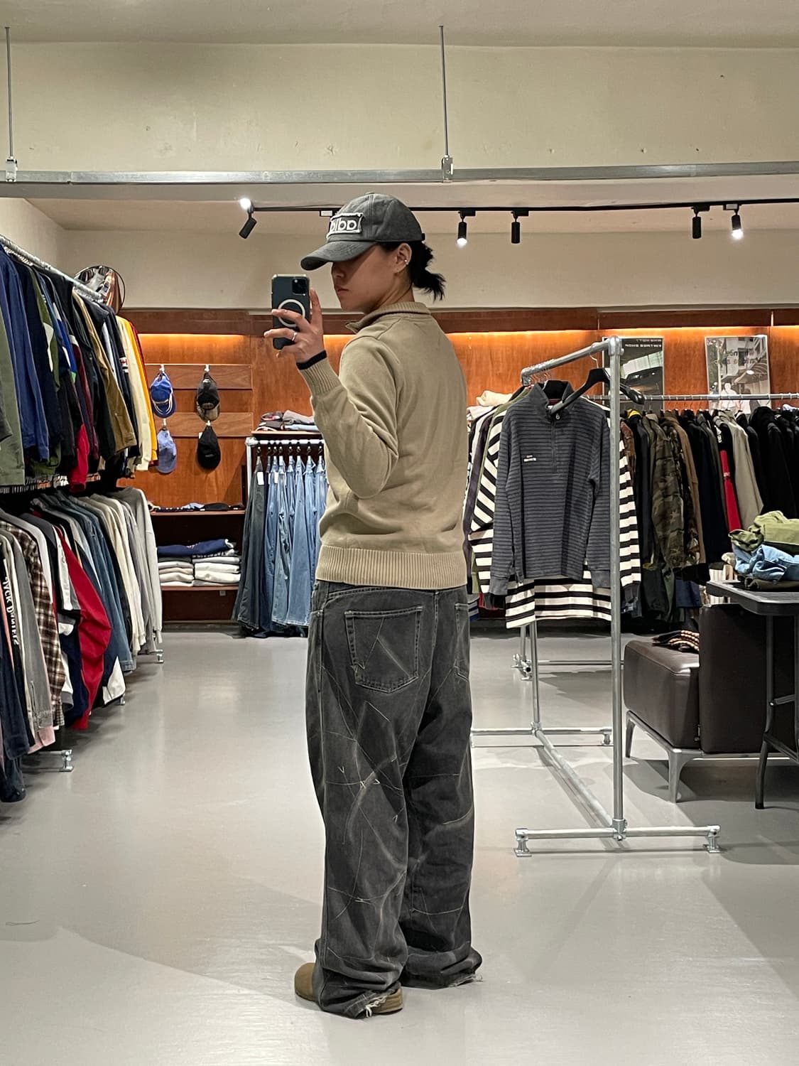 타미힐피거 반집업 니트   상품이미지5