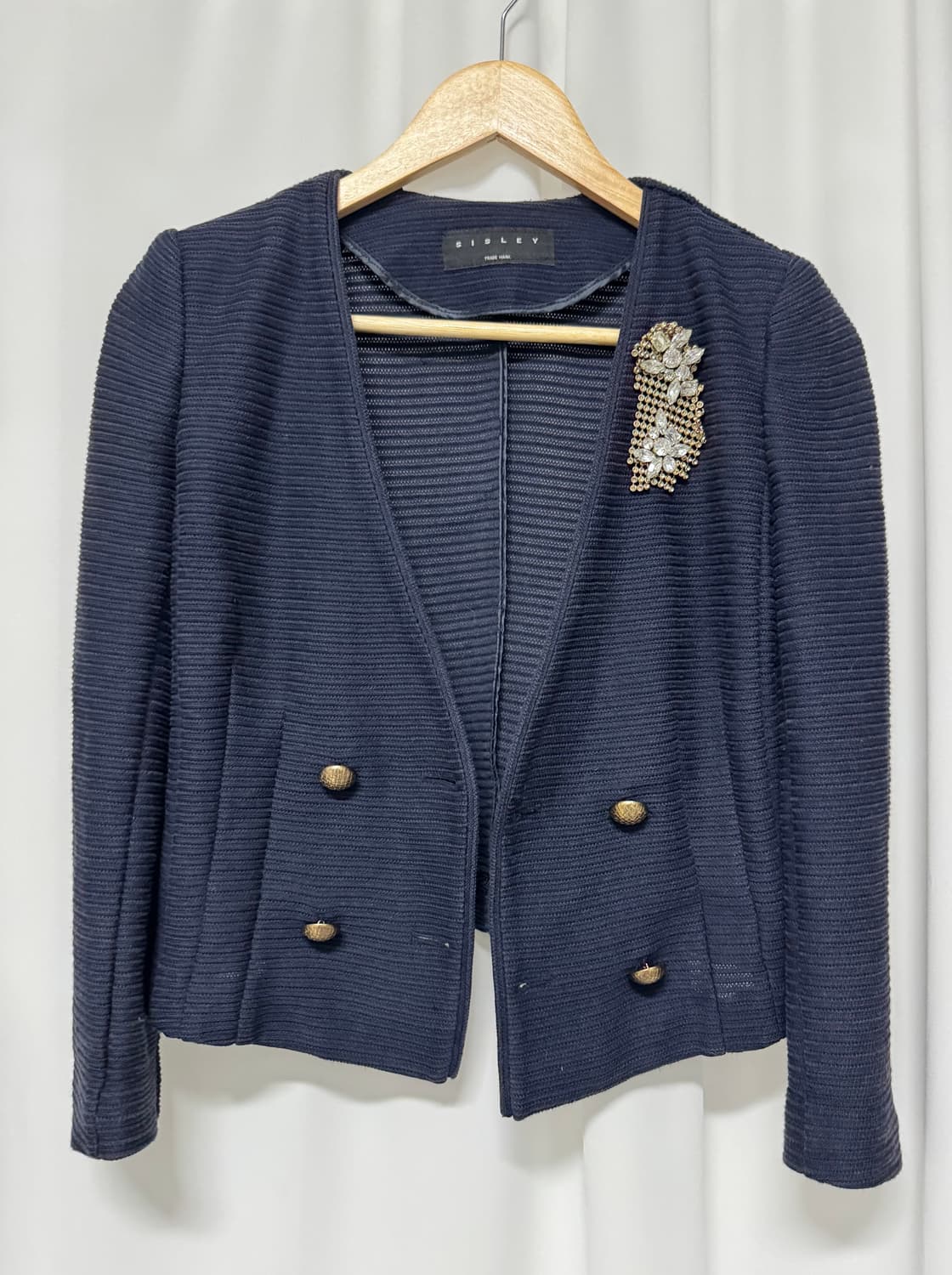 시슬리 브로치 여성자켓 상품이미지9