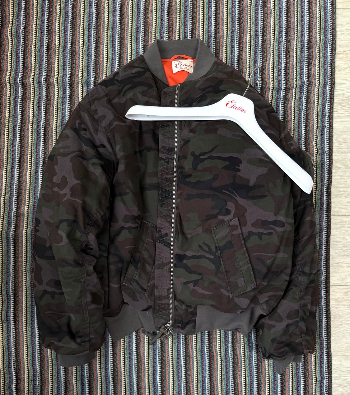 etce 카모 봄버 자켓 상품이미지2