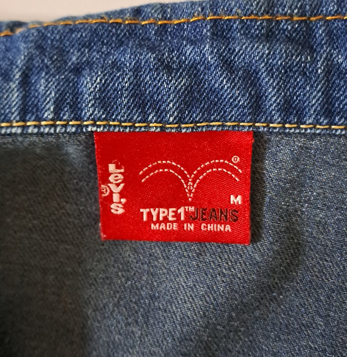 (택포) 리바이스 타입원 웨스턴 데님 셔츠 M A887 상품이미지7