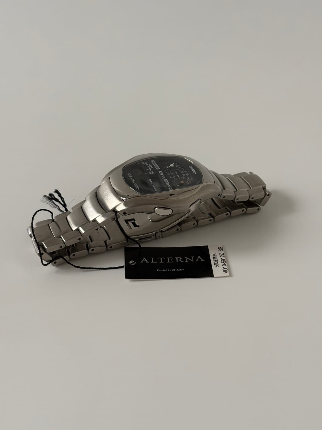 시티즌 2000년대 Oxy Alterna 아나디지템포 실버 쿼츠 남성 상품이미지6