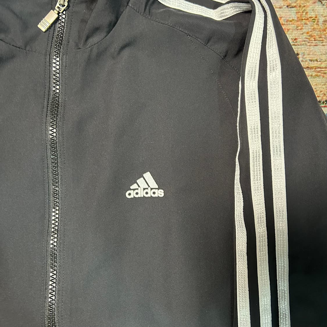[M] 00s 아디다스 삼선 스트라이프 바람막이 상품이미지5