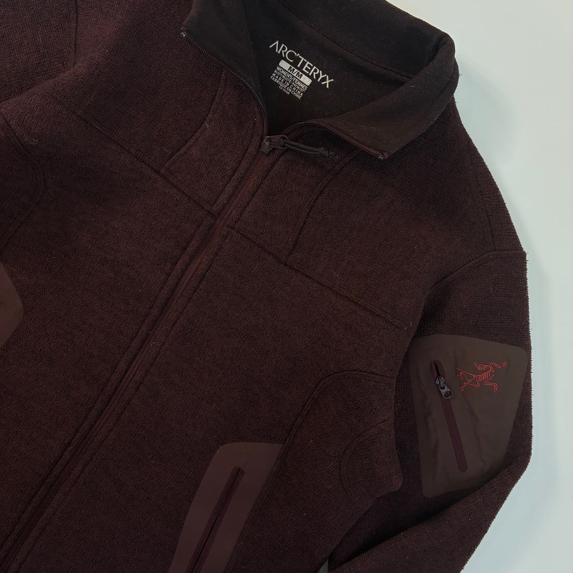 Arc'teryx  아크테릭스 폴라텍 소프트쉘 버건디 플리스 자켓 상품이미지3