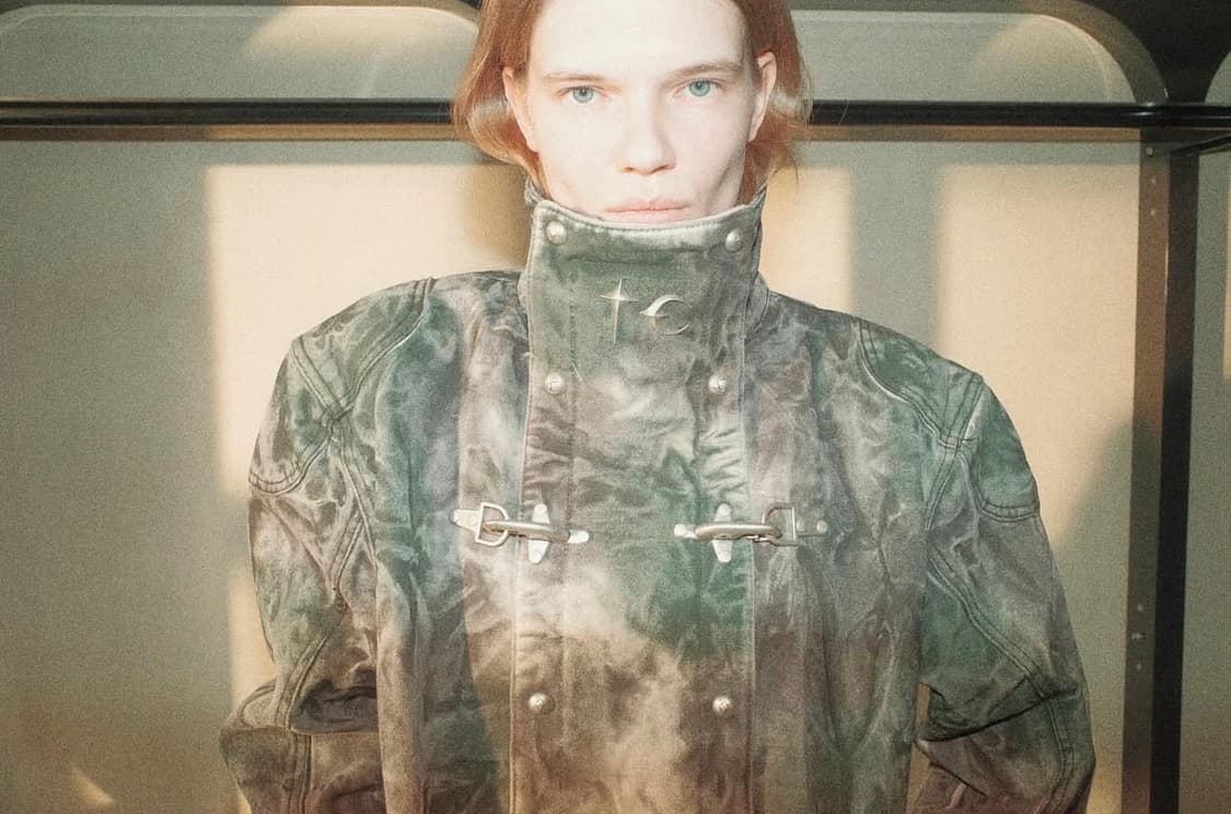 떠그클럽 데님 트렌치 코트 카모 -3size- 미착용 새상품 상품이미지2