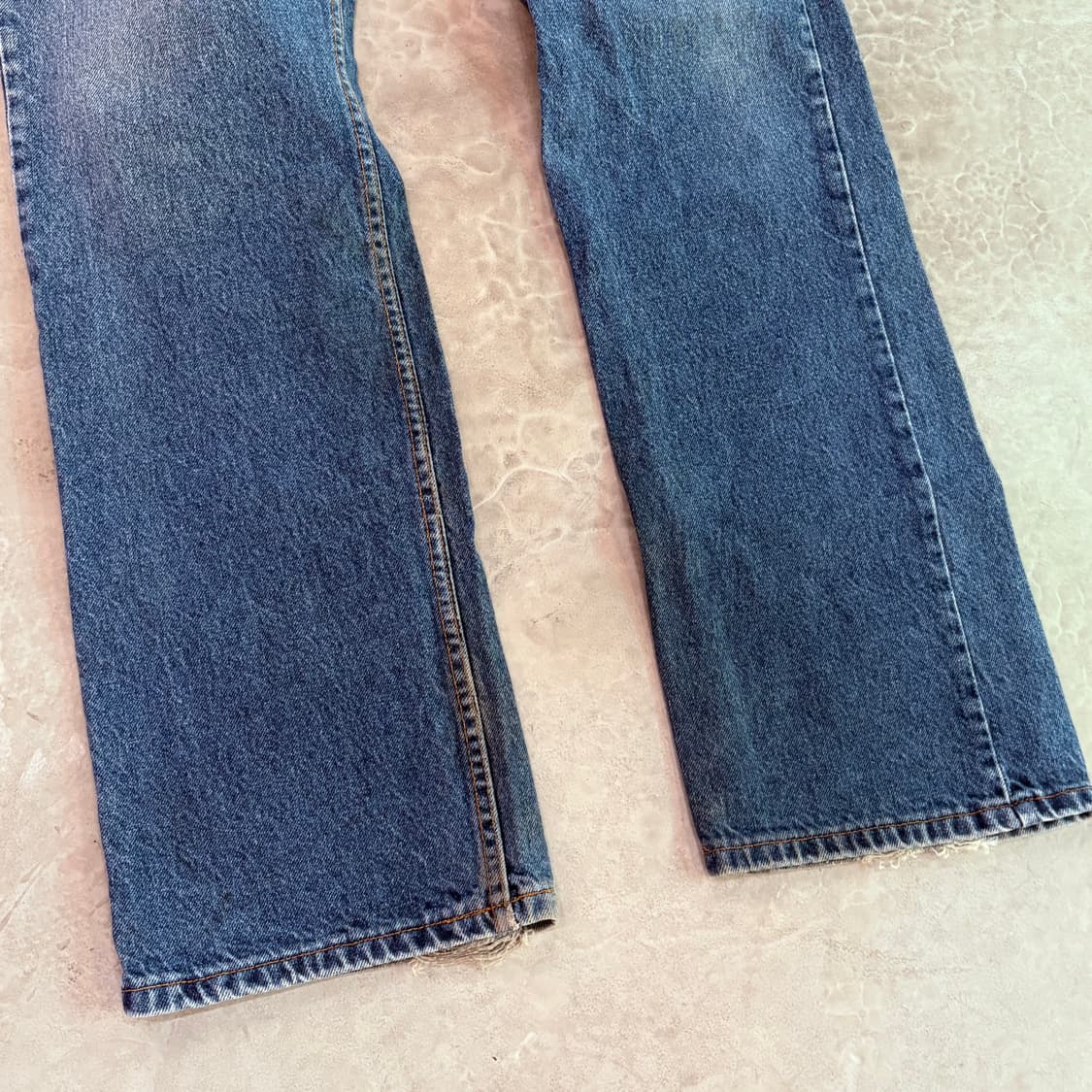 [38/32] 90s USA 🇺🇸 리바이스 517 오렌지탭 데님 중청 상품이미지3