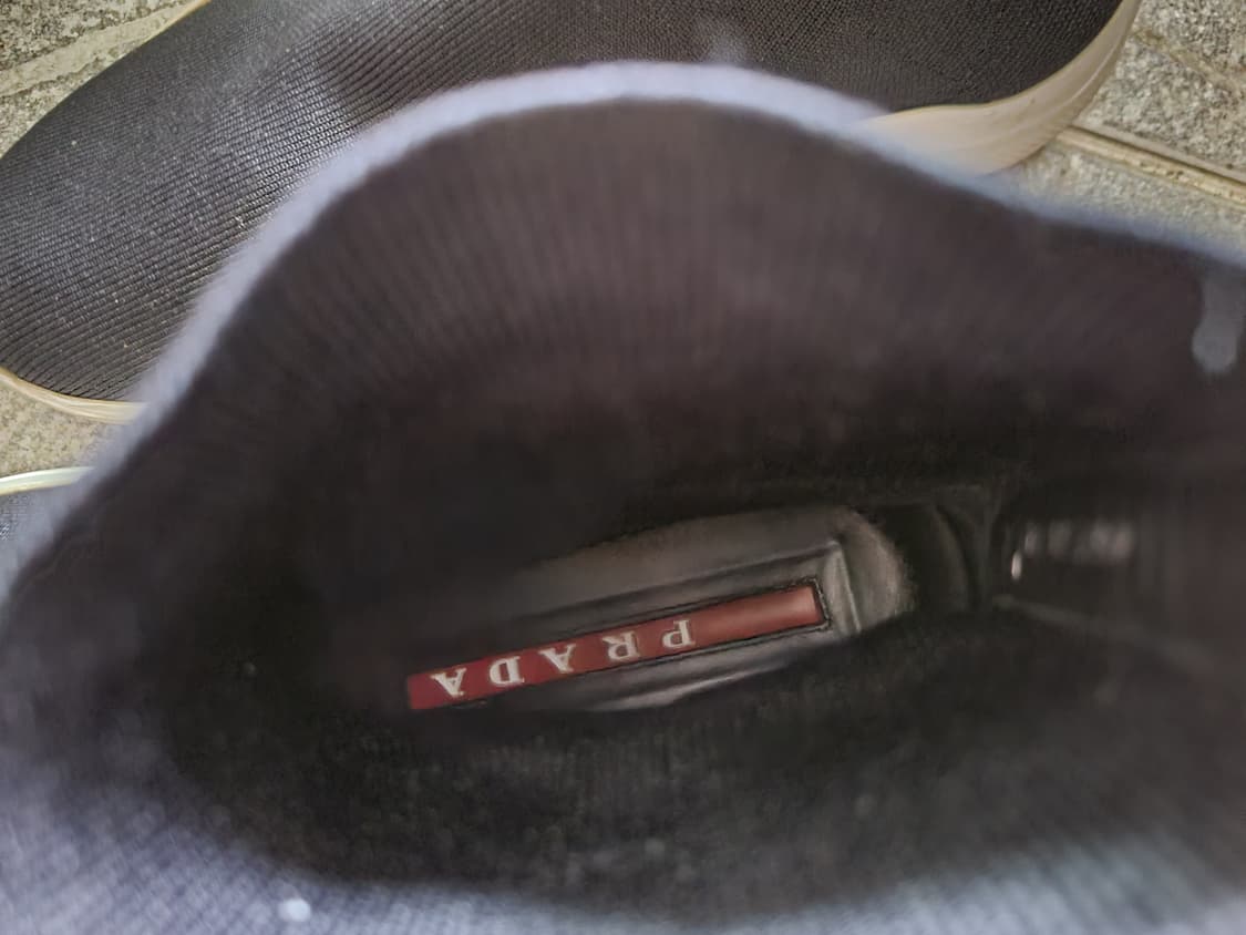 프라다 스포츠 니트 삭스 스니커즈 36 상품이미지5