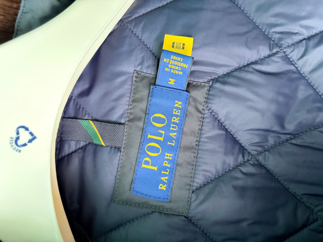 폴로 랄프로렌 퀼팅 자켓 네이비 M 상품이미지7