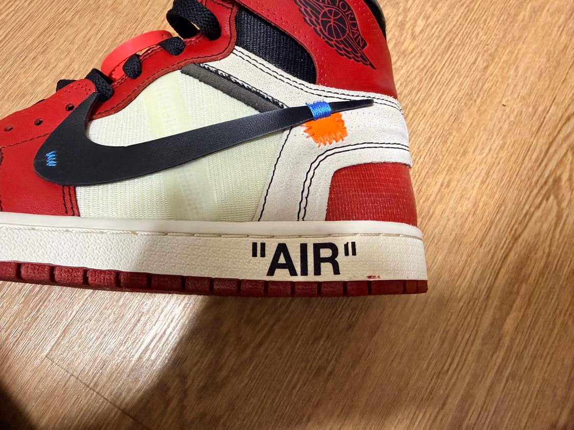 [260] 조던 1 x 오프화이트 레트로 하이 시카고 더 텐 상품이미지4