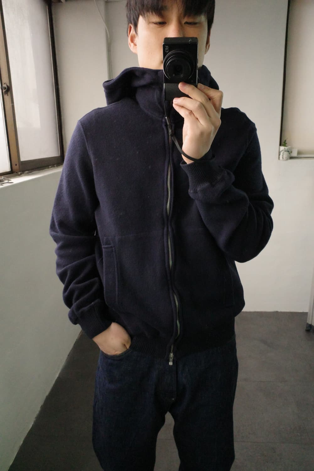 씨피컴퍼니 니트 집업 상품이미지3