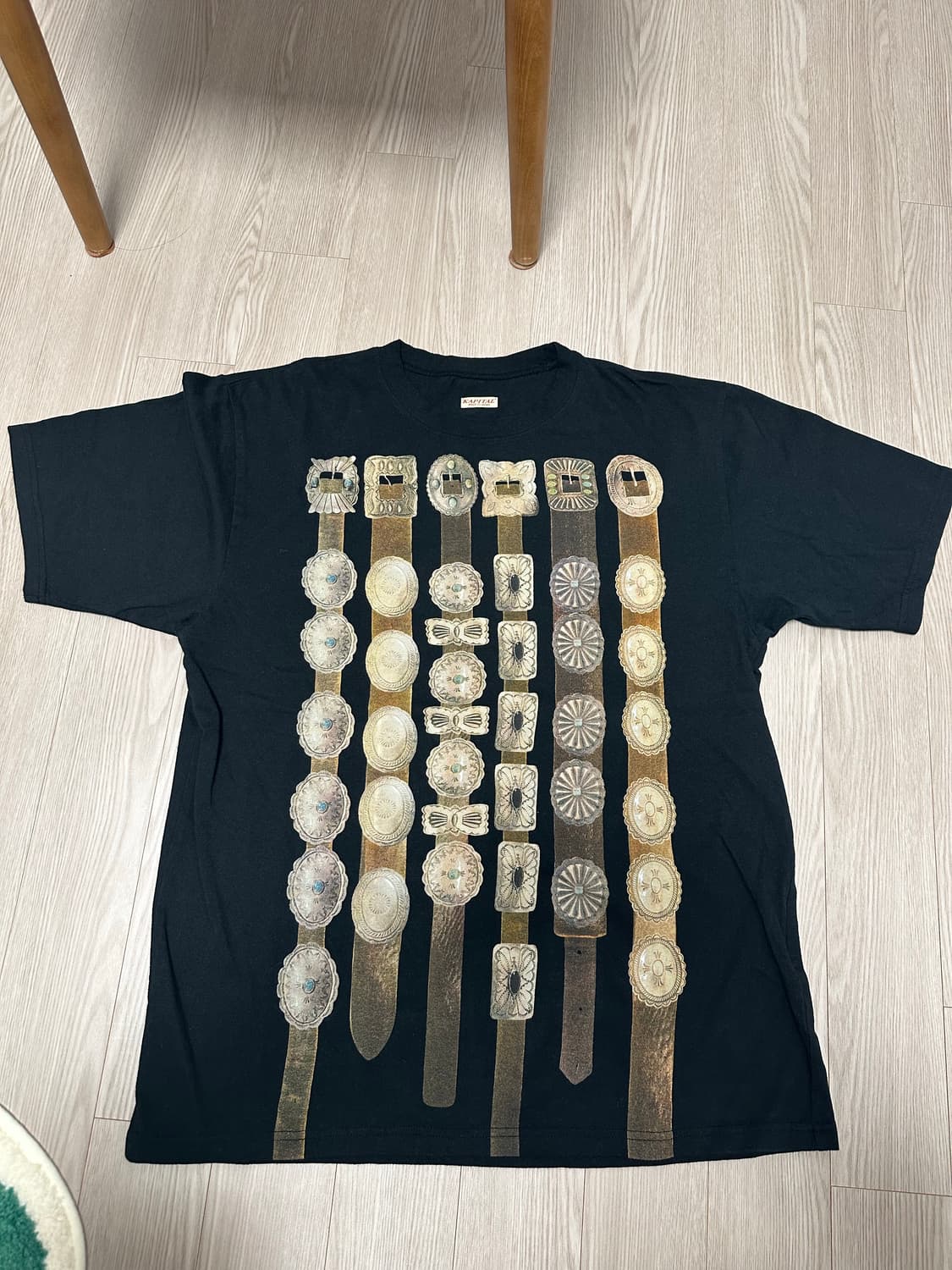 캐피탈 20 크루 블랙 반팔 m 상품이미지1