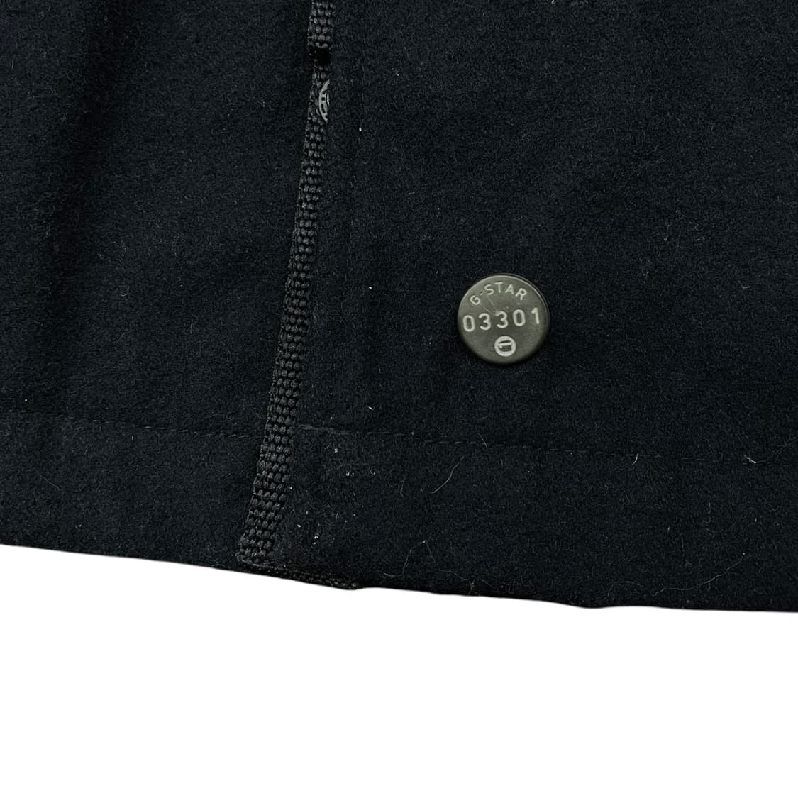 지스타 로우 울 블렌드 후드 자켓 상품이미지6