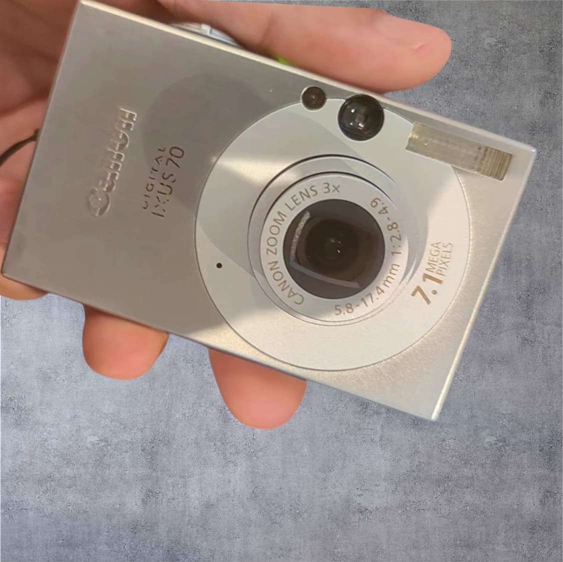 캐논 익서스 70 CANON IXUS 70 빈티지 디지털카메라 디카 상품이미지7