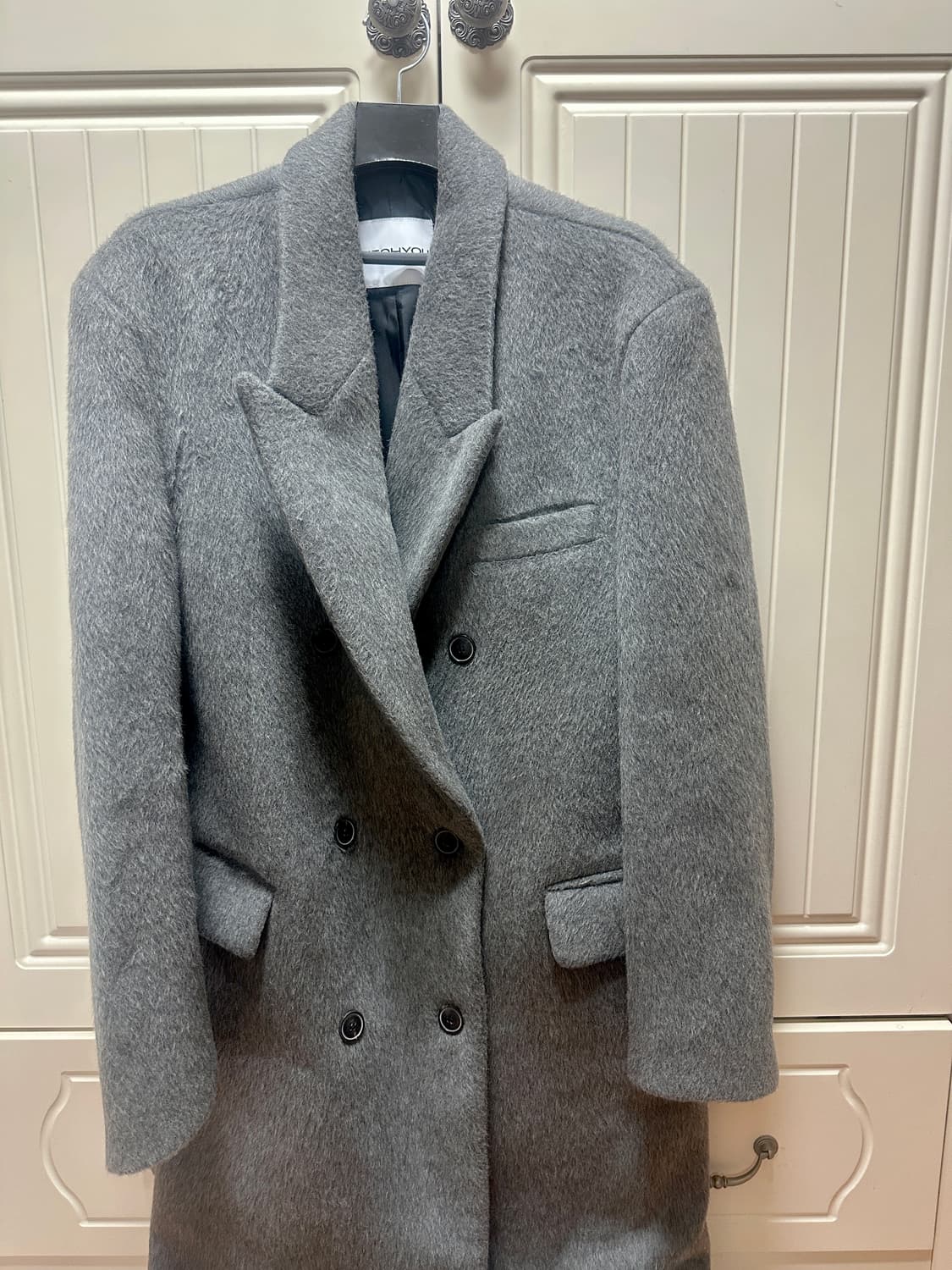 더오유 카리나 코트 (그레이) 상품이미지3