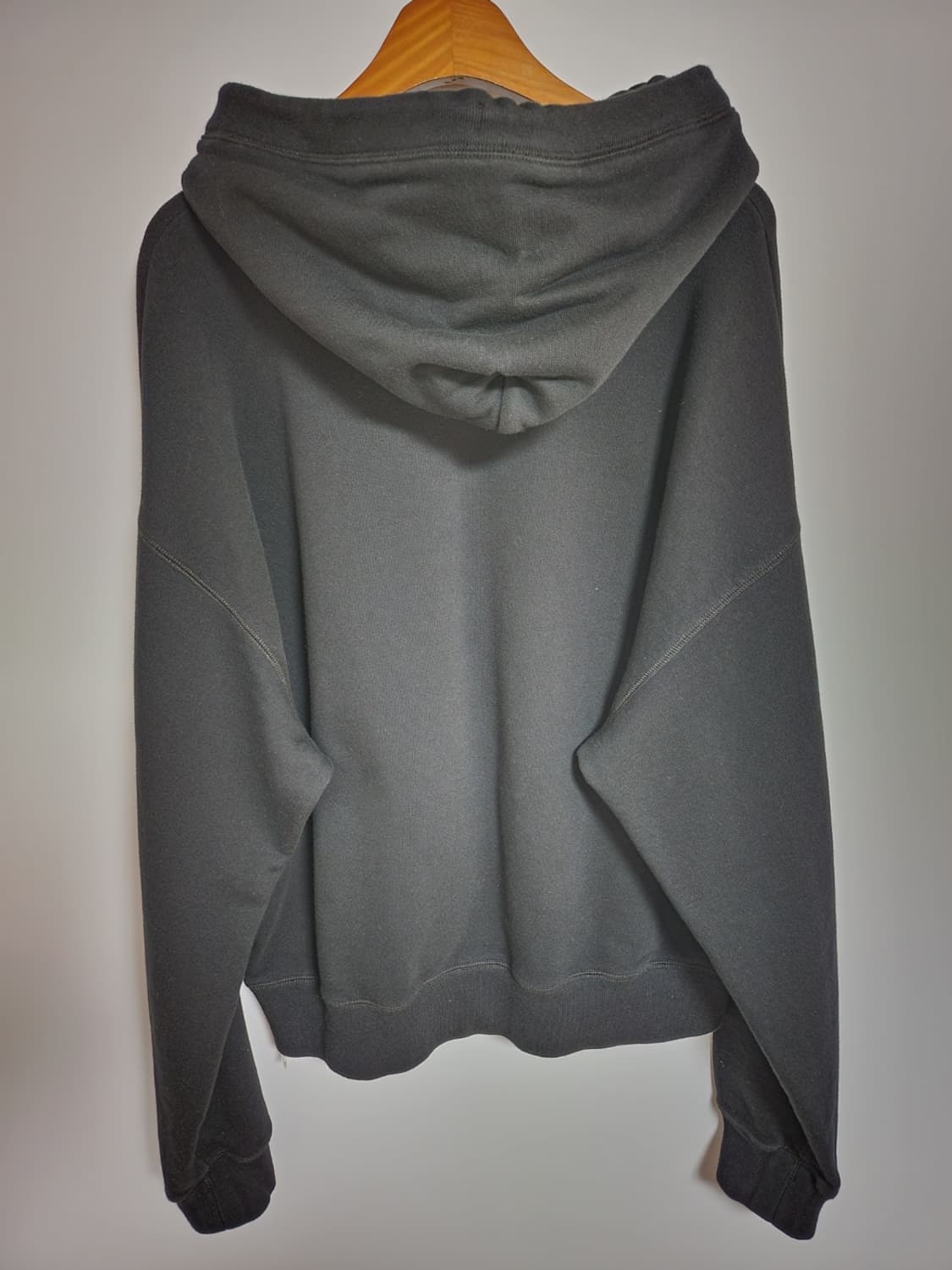 XL 오프화이트 블랙 핸드남성 후드티 OMBB073F21FLE002 상품이미지4