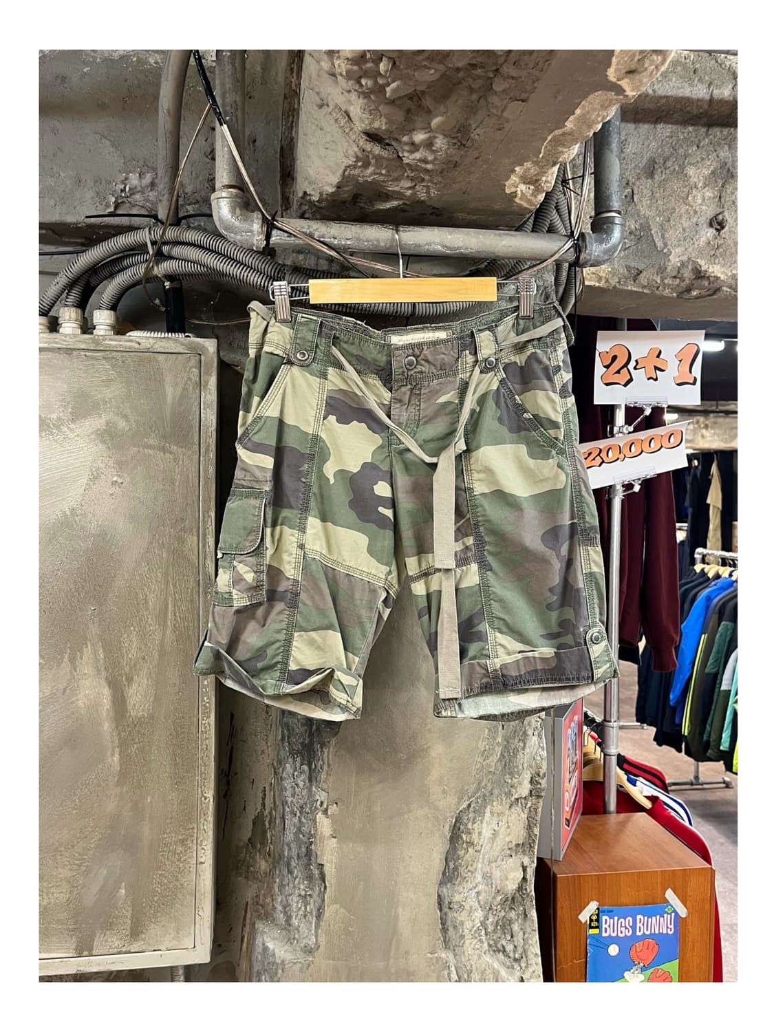 아베크롬비 카모 카고 하프 팬츠 #csz3472 상품이미지1