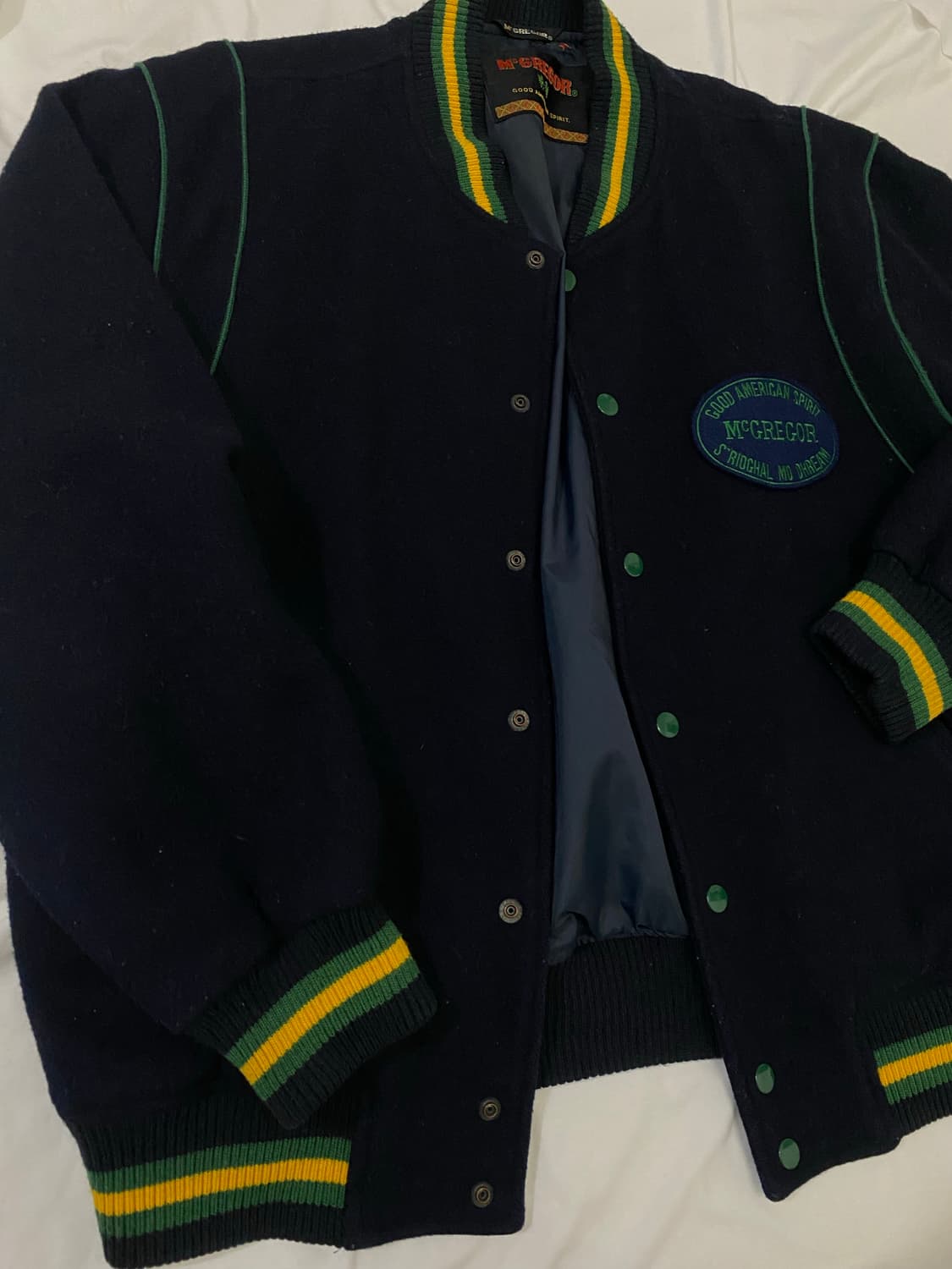 90s McGregor 맥그리거 바시티 스타디움 빈티지 자켓 상품이미지6