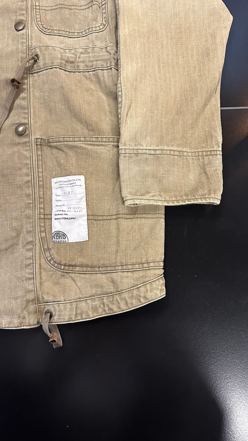 네이버후드 필드 야상 상품이미지3