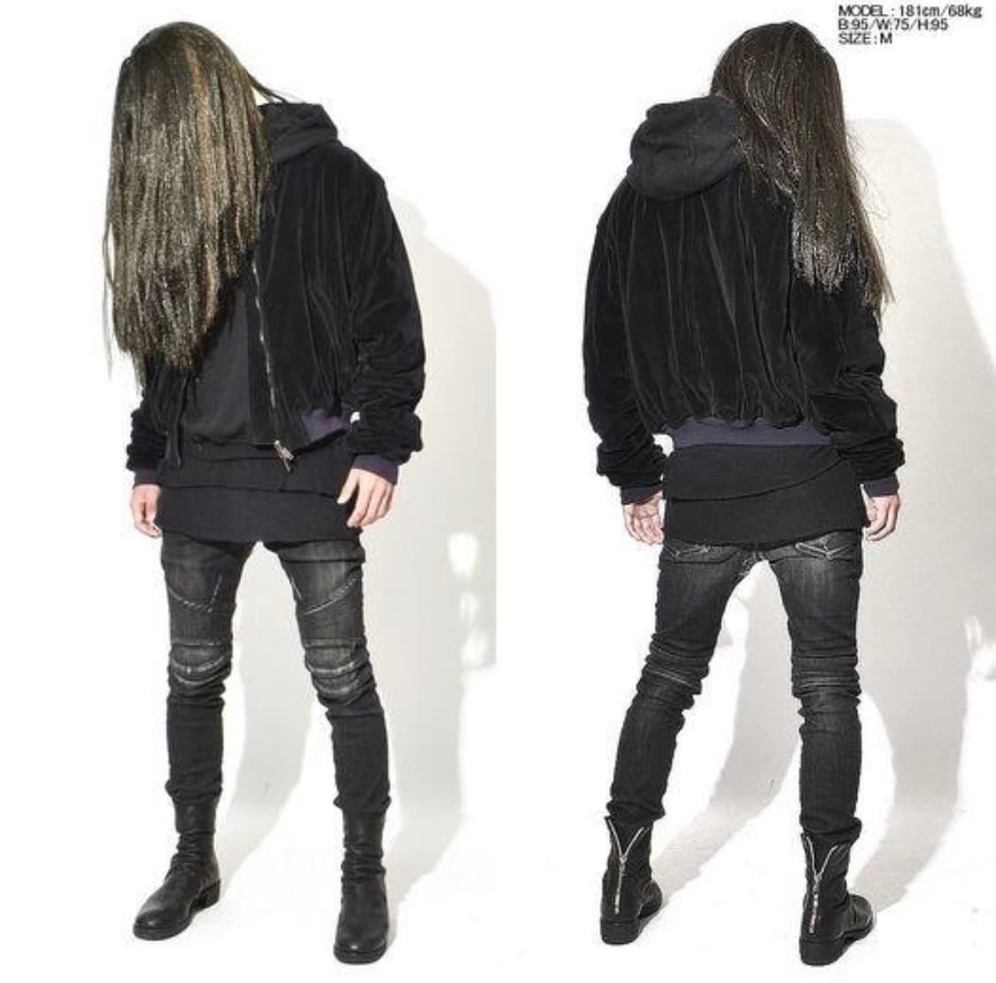 [XS] 하이더아커만 15FW 벨벳 퍼스봄버 상품이미지4