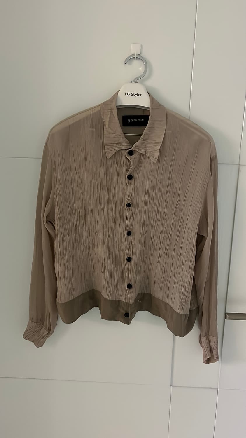 Gomme 고무 플리츠 셔츠 55,66 상품이미지1