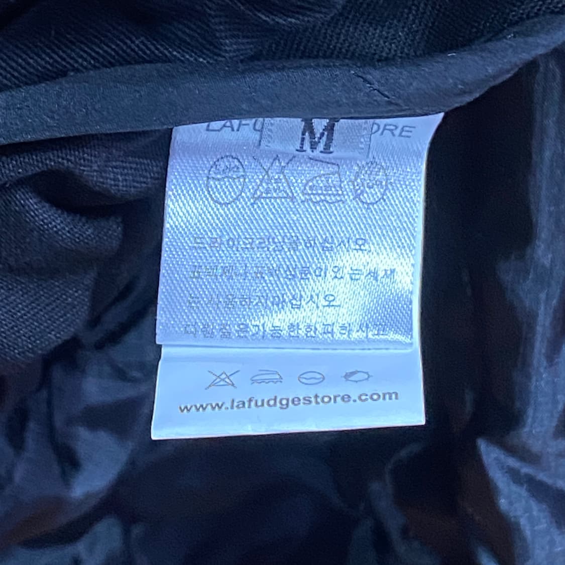 라퍼지스토어 피쉬테일 블랙 누빔 야상 자켓 B4025 상품이미지3