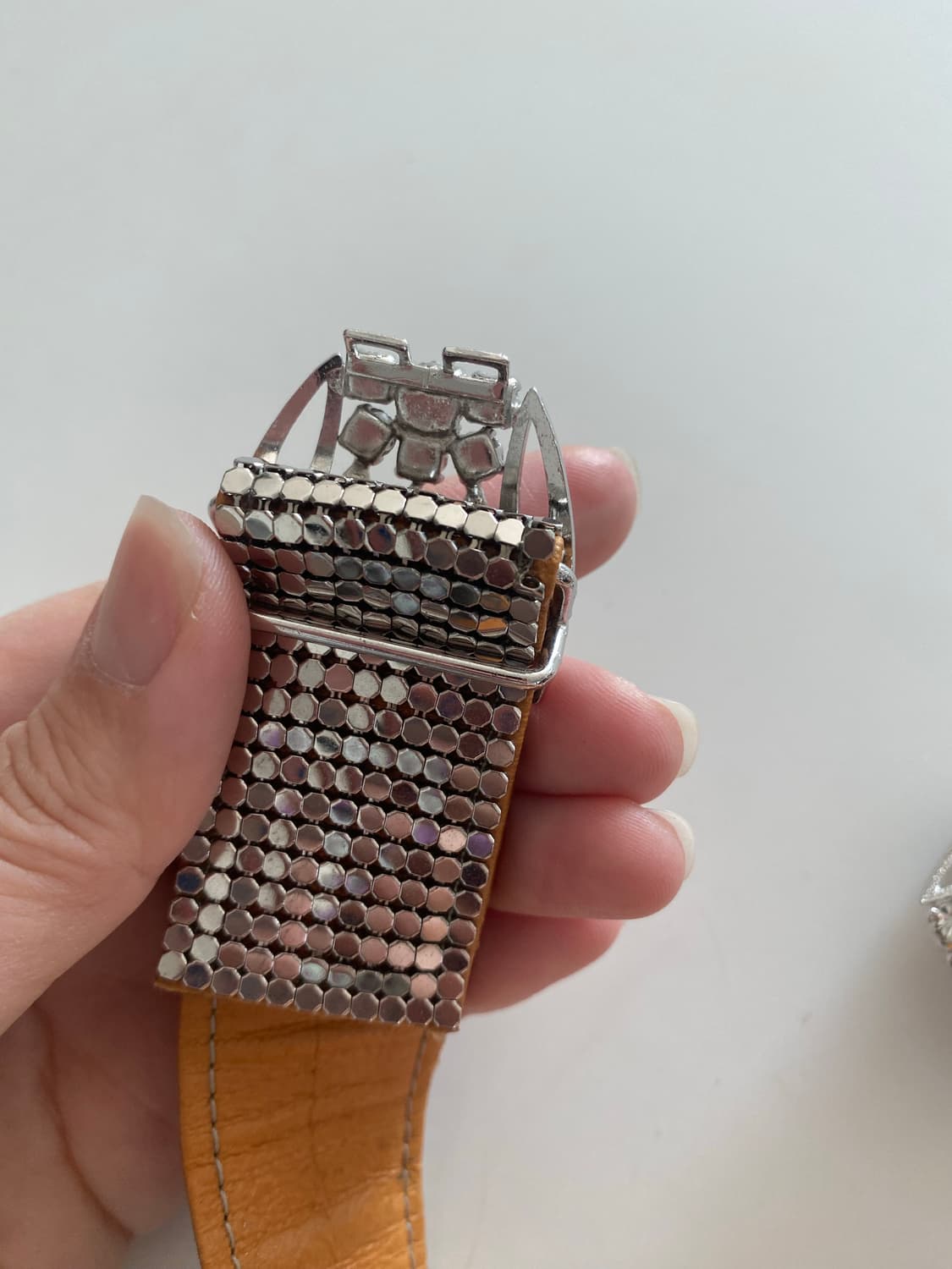 Y2k 빈티지 실버 메탈 벨트 상품이미지9