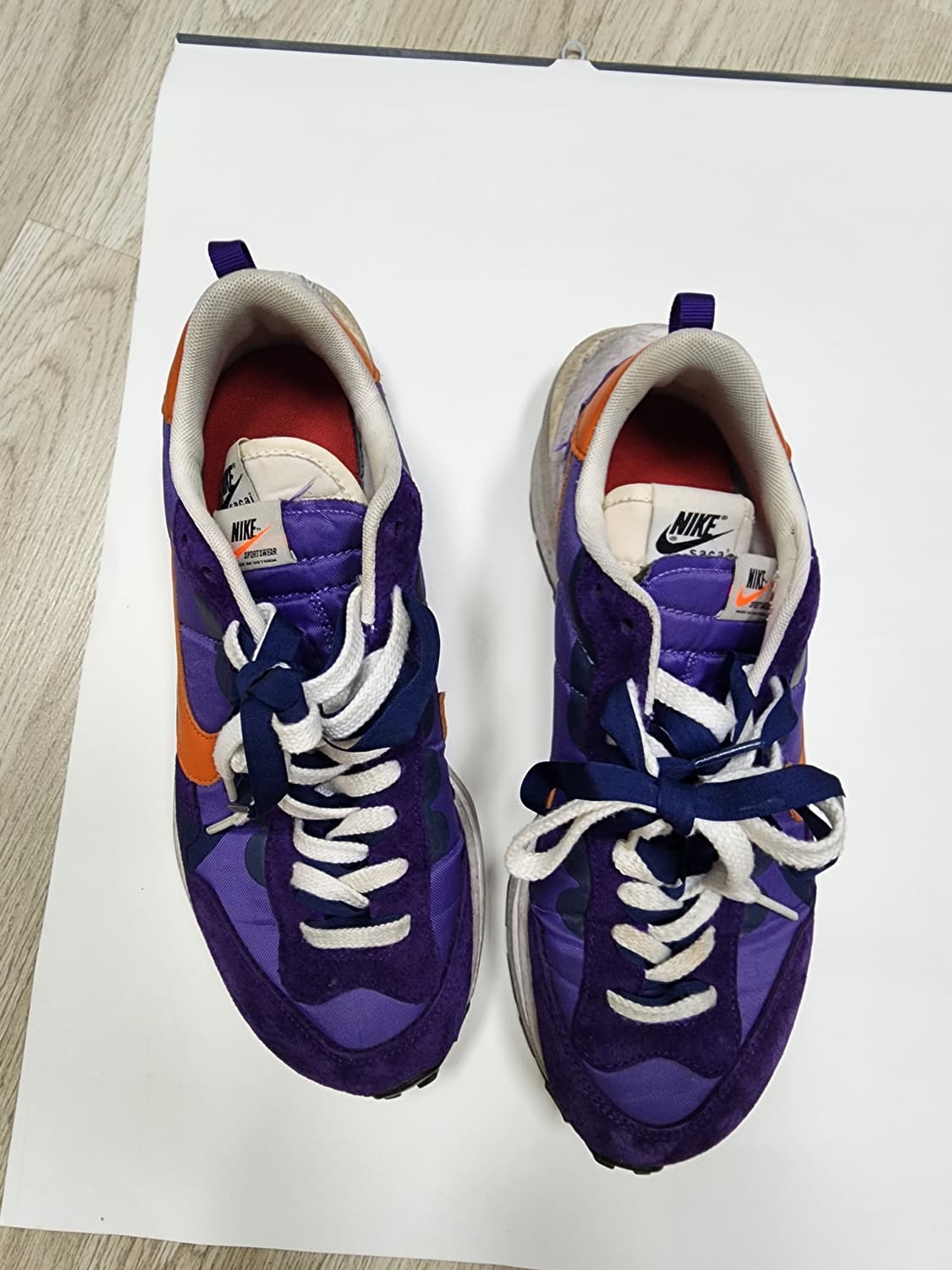 나이키 사카이 베이퍼와플 다크 아이리스 270mm 상품이미지3