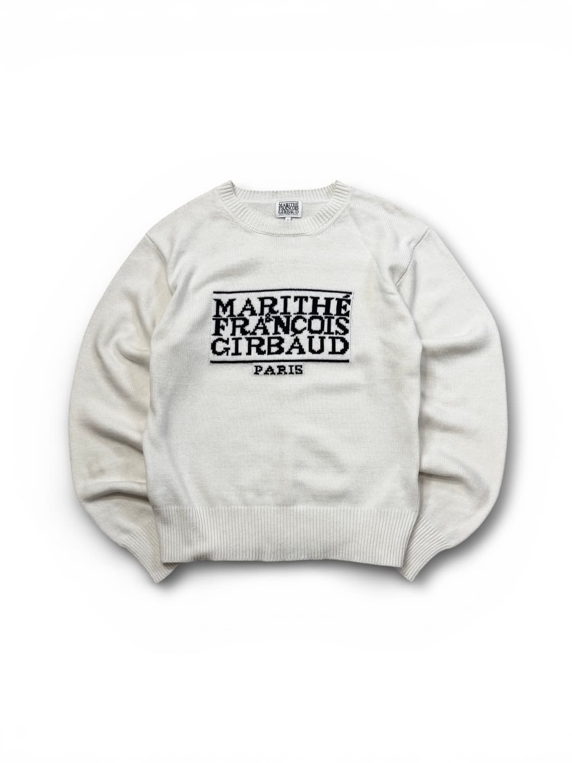 마리떼프랑소와 저버 센터로고 니트  상품이미지1