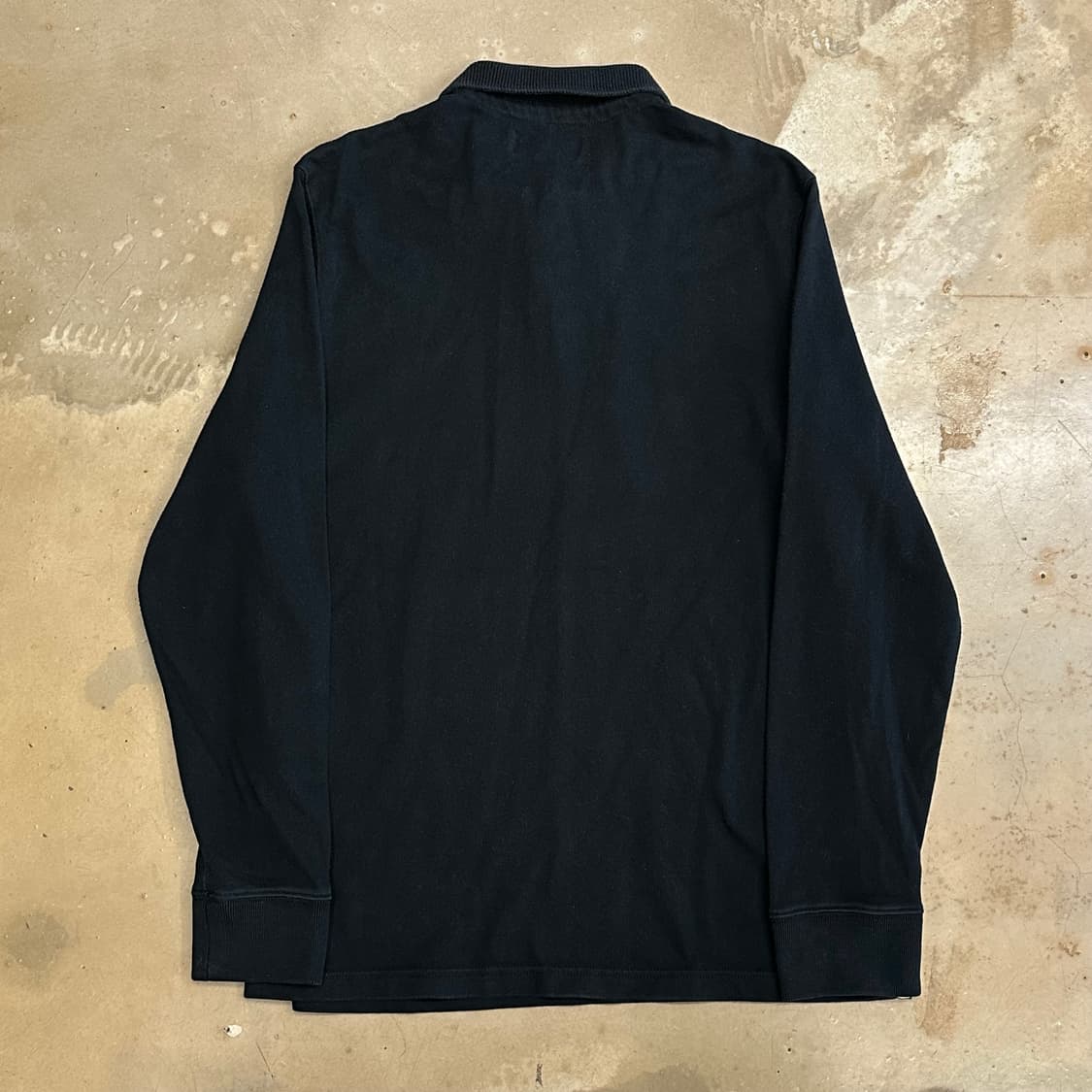 L 폴로랄프로렌 엠브로이드 블랙 럭비 티셔츠 상품이미지3