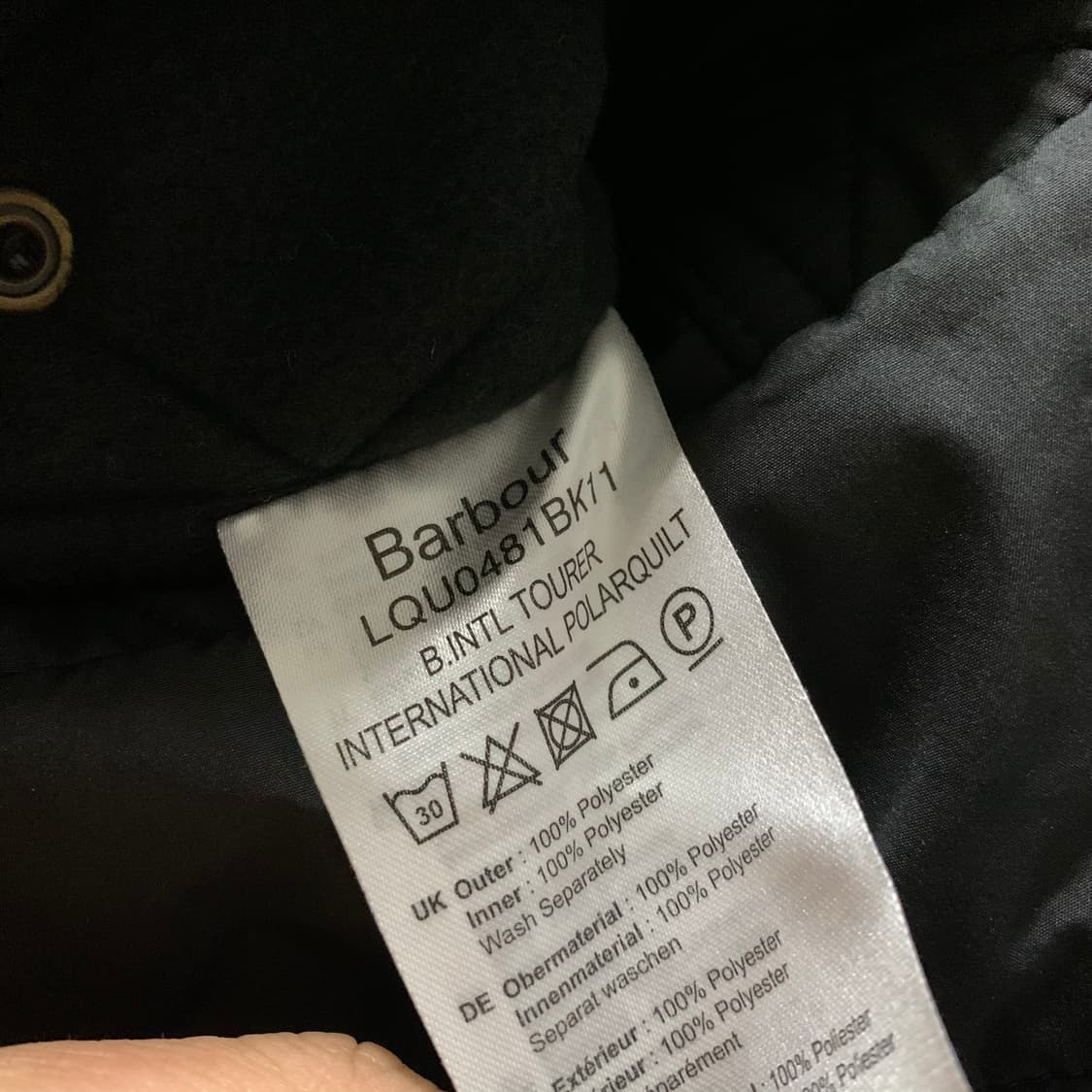 바버 우먼스 인터내셔널 퀼팅 벨티드 자켓 상품이미지6